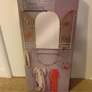 Door Solutions over the door organization mirror